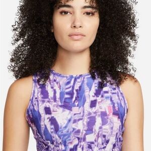 Nike Purple and Blue Training top